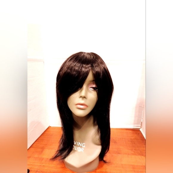 Elegant Black Women's Wig - Picture 2 of 7